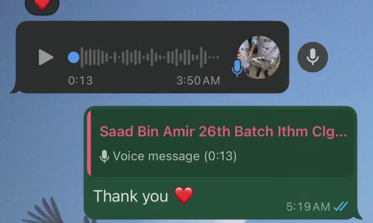 Customer voice note review