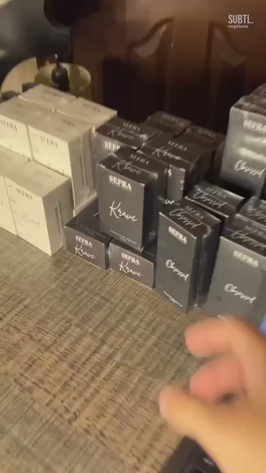 A Krave order being packed